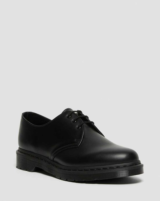 Pantofi Oxford Barbati Dr Martens 1461 Mono Smooth Piele Negrii | BAOKC6254