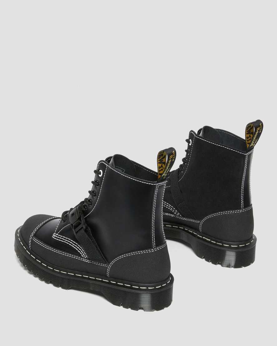 Botine Dama Dr Martens 1460 Tech Made in England Piele Negrii | VEOMW5136