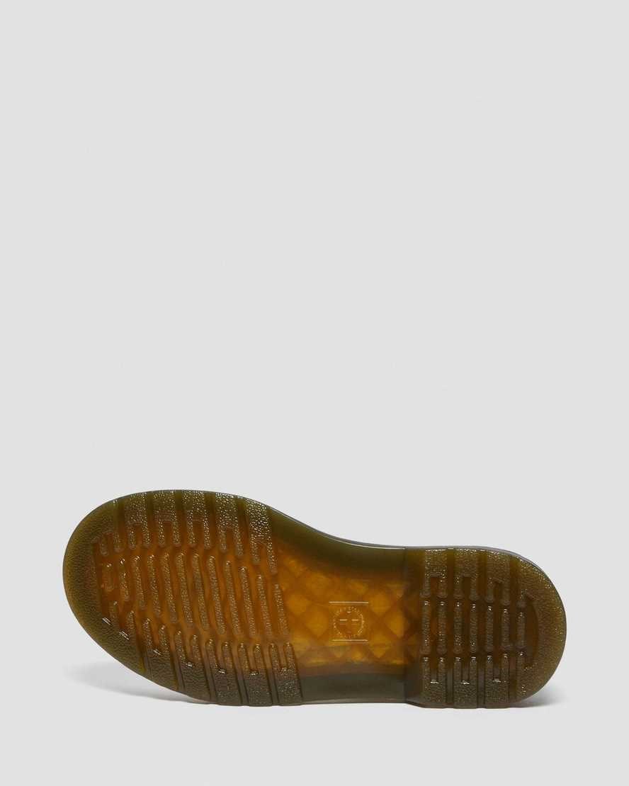 Pantofi cu Dantela Copii Dr Martens Junior 1461 Piele Albi | LRPVW9830
